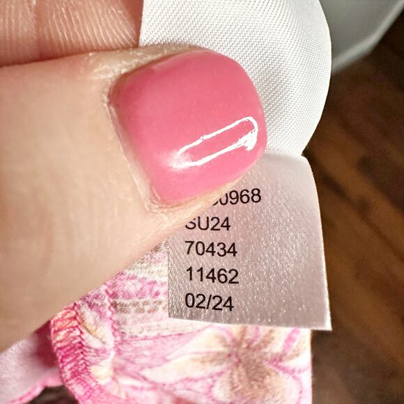 Loft Lily Godet Puff Sleeve‎ Mini Flare Dress Pink 3/4 sleeve Women’s Size XXL - Picture 9 of 12